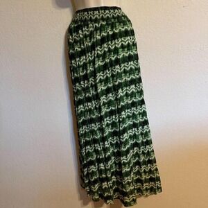 Merona Maxi Full Skirt Size XL Nature Boho Forest Vacation